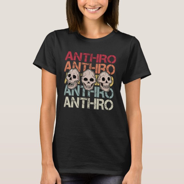 T-shirt Anthropologie Anthropologue Dicton Humoristique Pr (Devant)