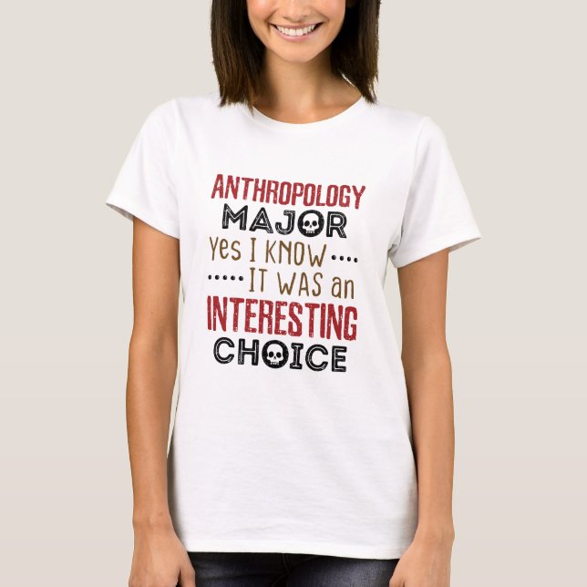 T-shirt Anthropologie Major Oui Je Connais Un Choix Intére (Devant)
