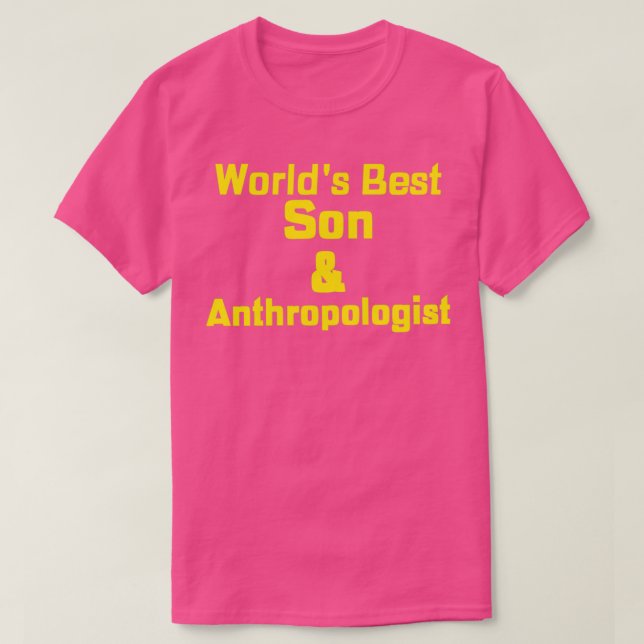 T-shirt Anthropologue Worldx27s meilleur son ampli (Design devant)