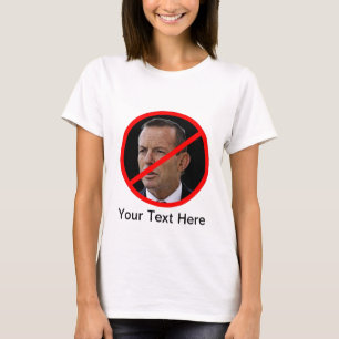 T-shirt Anti Abbott élégant