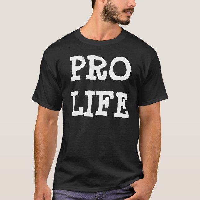 T-SHIRT ANTI-AVORTEMENT (Devant)