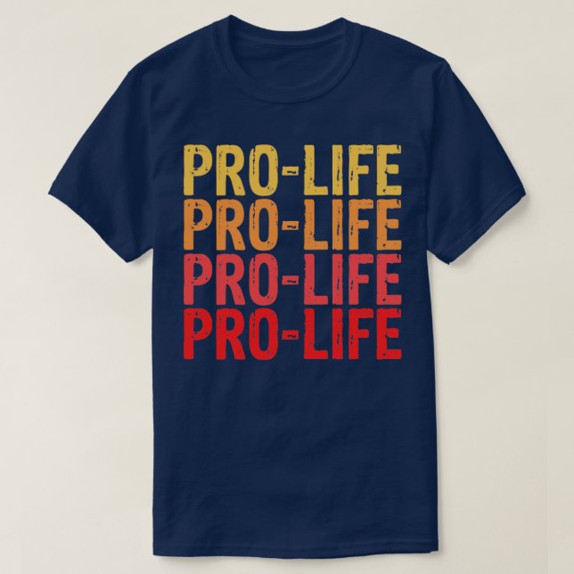 T-shirt Anti-avortement1 (Design devant)