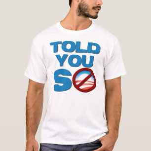 T-shirt Anti Barack Obama