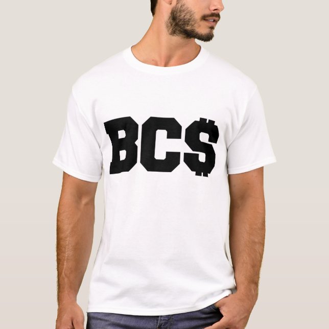 T-shirt Anti-BCS "BC$ " (Devant)