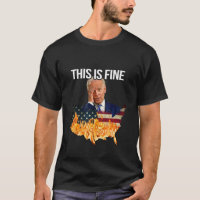 Anti Biden C'est un beau mème Parody America Flag
