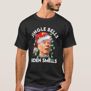 T-shirt Anti Biden Christmas Jingle Bells Biden Smells Rep