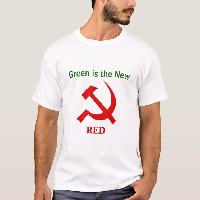 T-shirt Anti chemise verte (Devant)