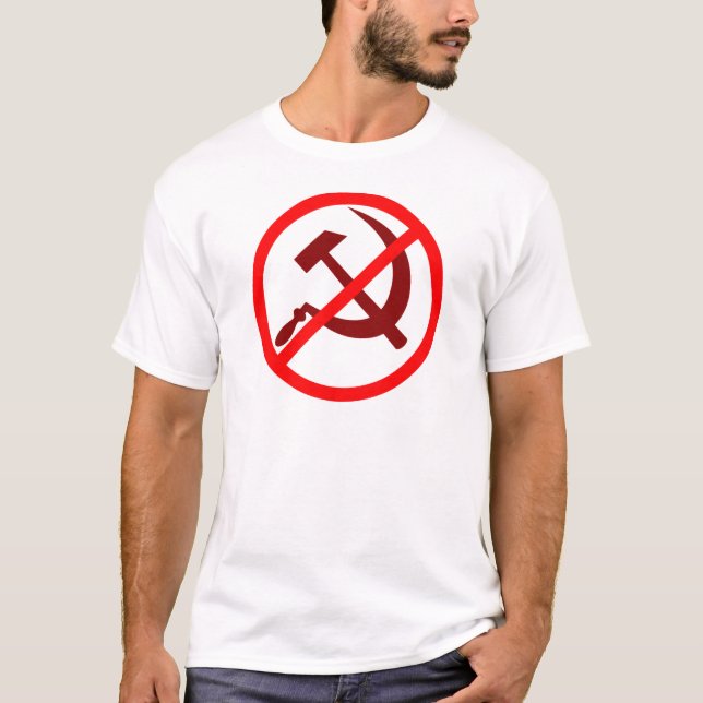 T-shirt anti-communiste (Devant)