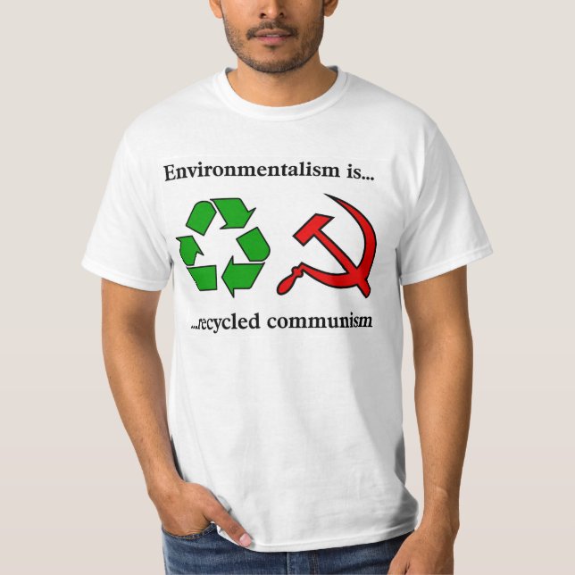 T-shirt Anti environnementalisme (Devant)