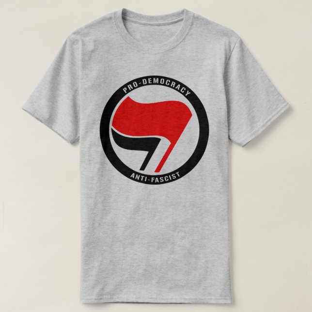 T-shirt Anti-fascisme pro-démocratie (Design devant)