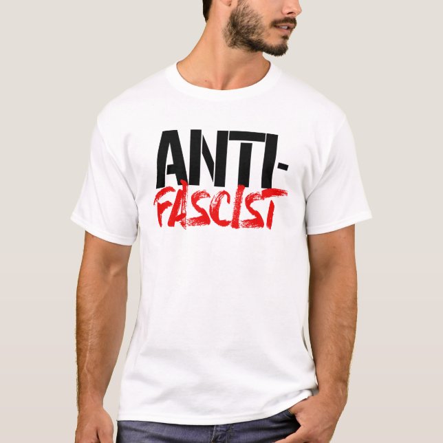 T-SHIRT ANTI-FASCISTE (Devant)