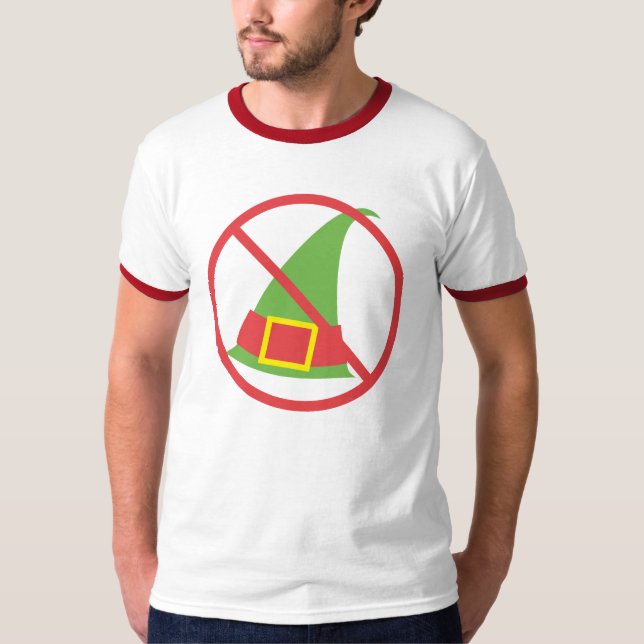 T-shirt Anti Geilf Elf (Devant)