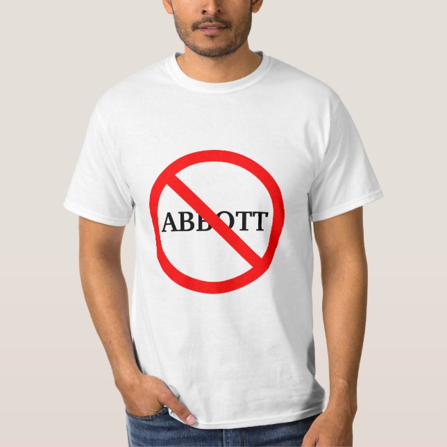 T-shirt anti-gouverneur Greg Abbott (Devant)
