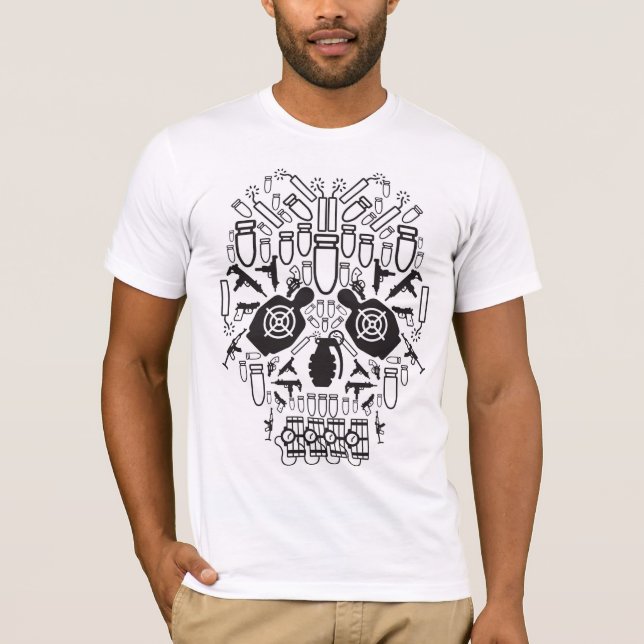 T-shirt Anti guerre (Devant)