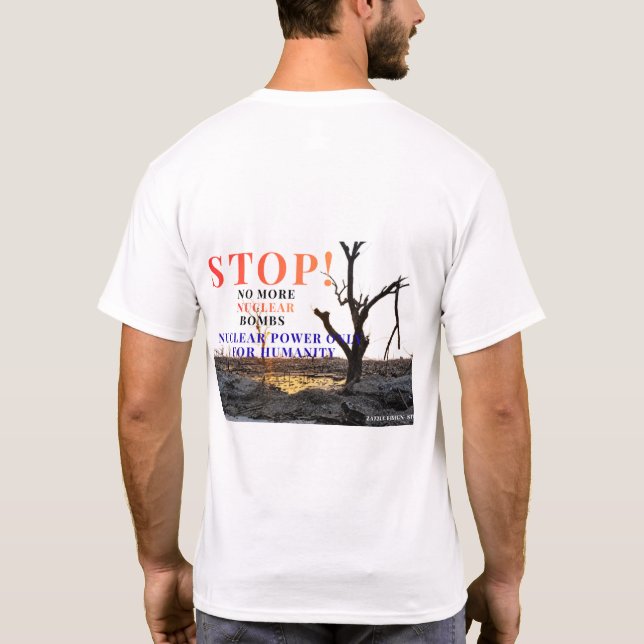 T-shirt anti-guerre (Dos)