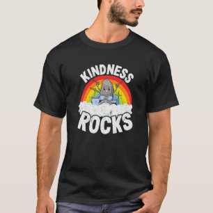 T-shirt Anti Harcèlement Arc-en-ciel Hippie Prof de Musiqu