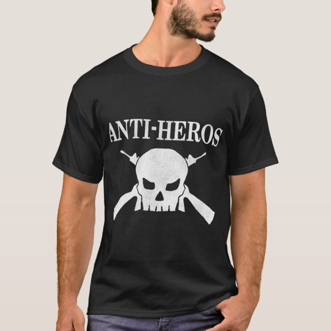 T-shirt Anti-Héros (Devant)
