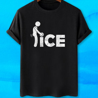 T-shirt Anti ICE Abolir ICE Anti Expulsion résister 