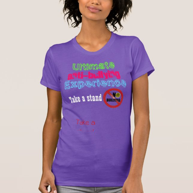 T-shirt anti intimidation (Devant)