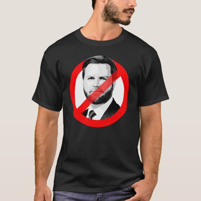 T-shirt Anti JD Vance (Devant)