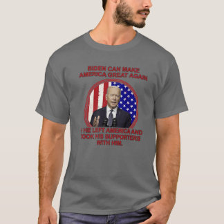 T-shirt Anti Joe Biden MAGA gauche Amérique
