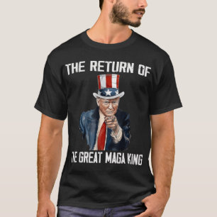 T-shirt Anti Joe Biden Ultra Maga Le Retour Du Grand