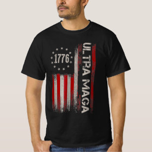 T-shirt Anti Joe Biden Ultra Maga Le Retour Du Grand