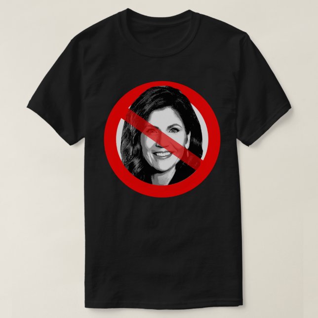 T-shirt Anti Kristi Noem Traversé La Face (Design devant)