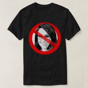 T-shirt Anti Lauren Boebert Traversé Par Face