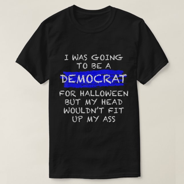 T-shirt Anti-libéral Adult Halloween Costume.png (Design devant)
