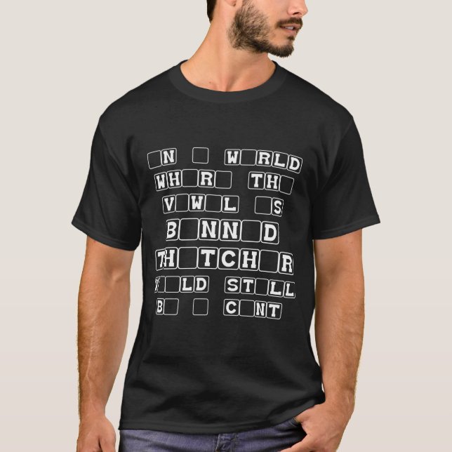 T-shirt Anti Maggie Thatcher (Devant)
