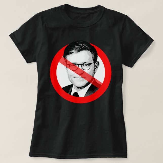 T-shirt Anti Mike Johnson (Design devant)