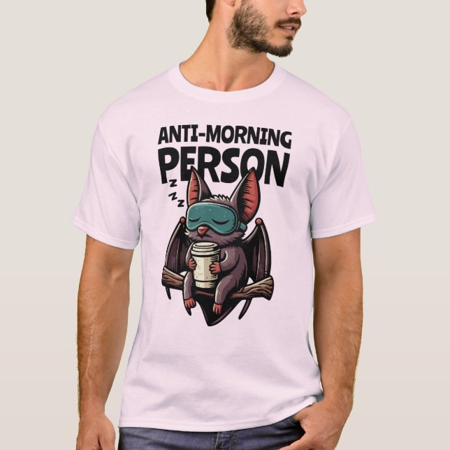 T-shirt Anti-Morning (Devant)