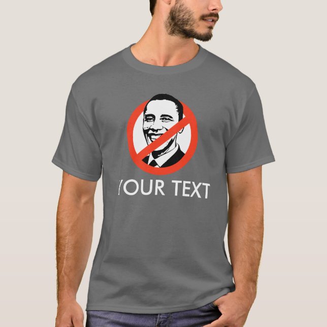 T-SHIRT ANTI-OBAMA (Devant)