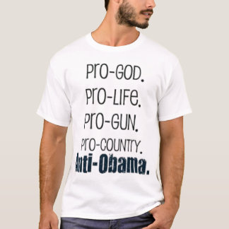 T-shirt anti-obama