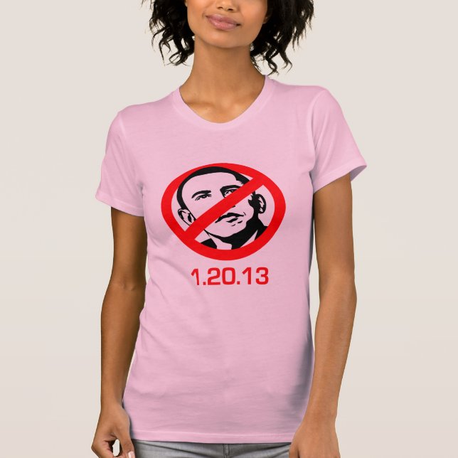 T-shirt Anti-Obama - 1.20.13 (Devant)