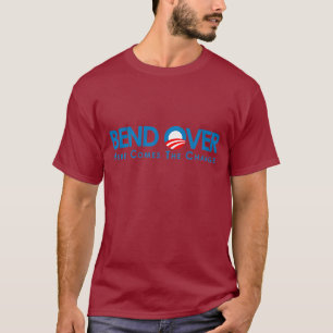 T-shirt Anti-Obama - courbure plus de pour le changement