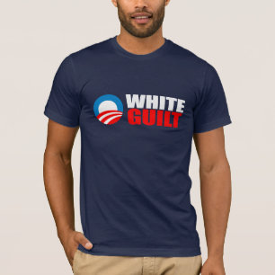 T-shirt Anti-Obama - CULPABILITÉ BLANCHE Bumpersticker
