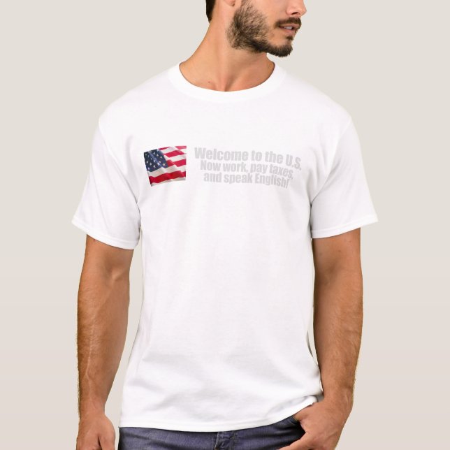 T-shirt Anti-Obama - l'accueil payent maintenant le (Devant)