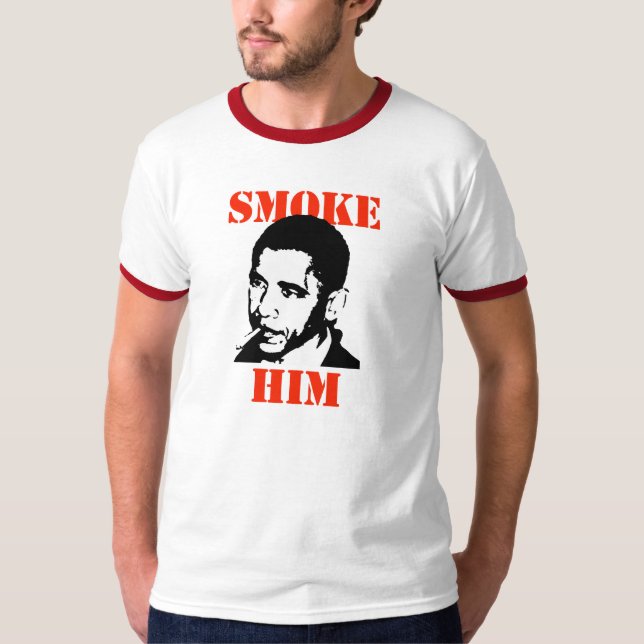 T-SHIRT ANTI-OBAMA/LE FUMENT (Devant)
