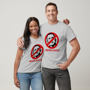 T-shirt Anti-Obama - Obama suce