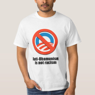 T-shirt Anti-Obamunism n'est pas le racisme