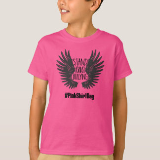 T-shirt Anti position rose de intimidation de jour de