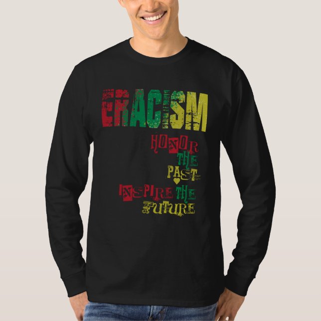 T-shirt anti racism uprising Human Rights ERACISM  1 (Devant)