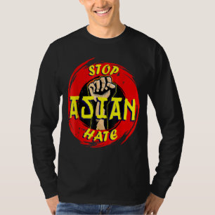 T-shirt Anti-Racisme Asiatique Aapi Soutien Stop Asian Hat
