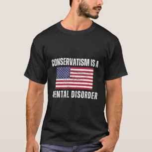 T-shirt Anti-républicain pro-démocrate américain Drapeau a