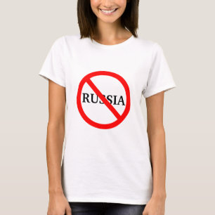 T-shirt anti-Russie
