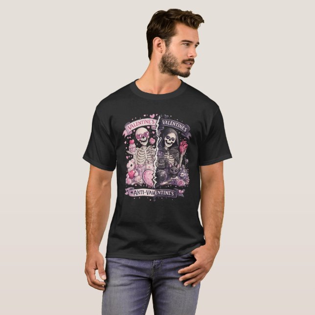 T-shirt anti-Saint-Valentin (Devant entier)