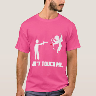 T-shirt Anti Saint Valentin Drôle Ne Me Touche Pas