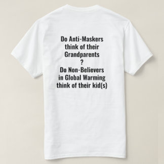T-shirt anti-science